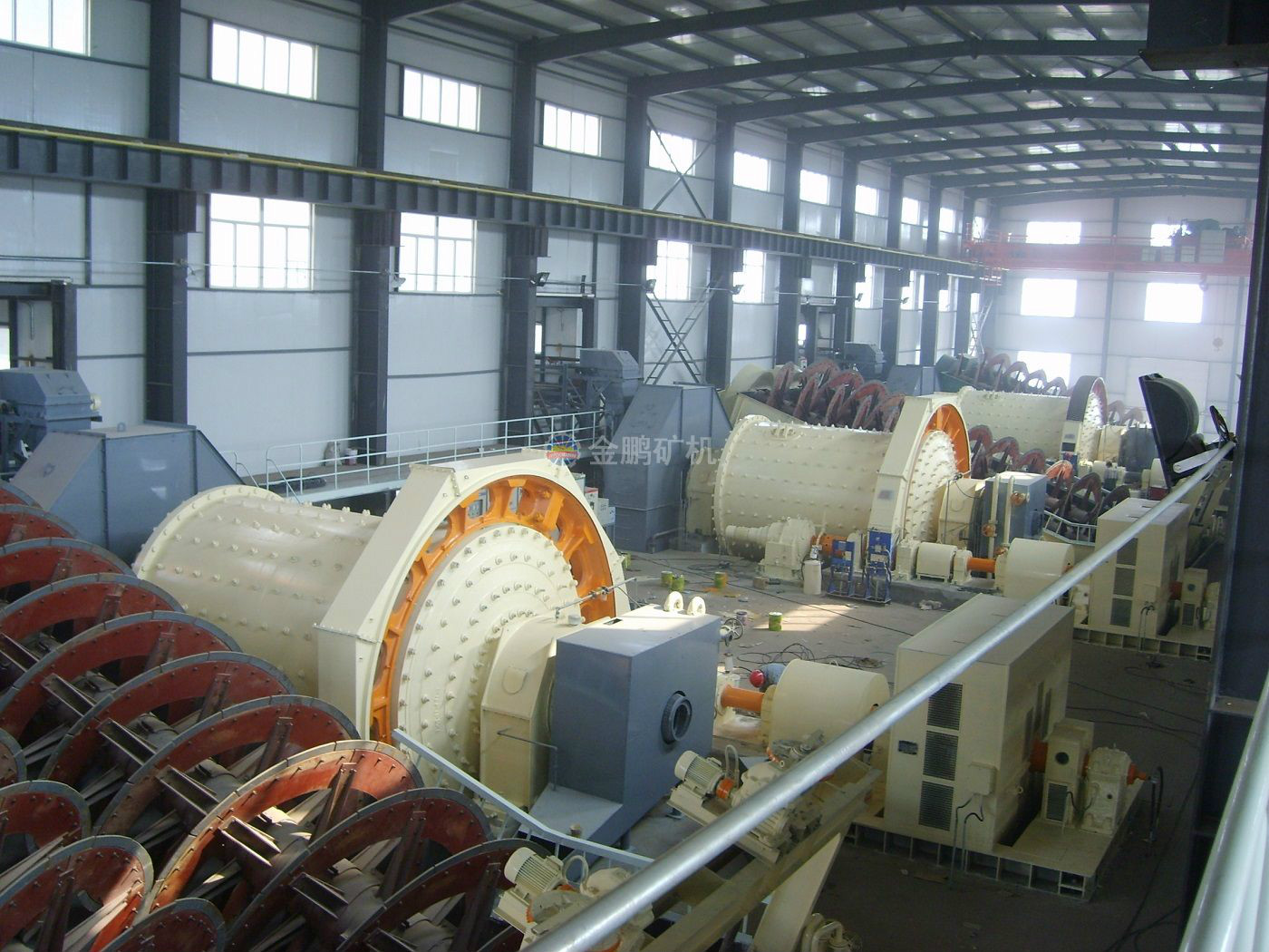 鉬礦選礦設(shè)備之球磨機 鉬礦選礦設(shè)備之球磨機